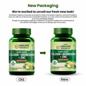 2 - Himalayan Organics Plant Based Calcium Magnesium Zinc D3 & K2,  120 capsules  Unflavoured 