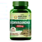 1 - Himalayan Organics Organic Ashwagandha 1000mg Serve,  120 capsules 