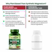 7 - Himalayan Organics Plant Based Magnesium,  Natural  120 capsules 