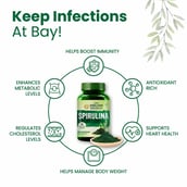 5 - Himalayan Organics Spirulina 2000mg,  60 veggie capsule(s) 