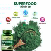 6 - Himalayan Organics Spirulina 2000mg,  120 veggie capsule(s) 