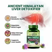 5 - Himalayan Organics Milk Thistle 800mg Serve,  120 veggie capsule(s) 