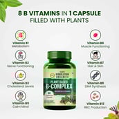 5 - Himalayan Organics Plant Based B Complex,  Unflavoured  60 veggie capsule(s) 