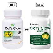 2 - Biotrex Cat's Claw 500mg,  60 veggie capsule(s) 