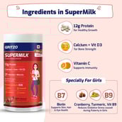 3 - Supermilk Overall Growth&nbsp;for Girl 13+ years,  400 g  Double Chocolate 
