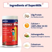2 - Supermilk Gritzo Height+ for 13+ Yrs Boys, 400 g Double Chocolate