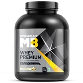 2 - MuscleBlaze Whey Premium,  4.4 lb  Vanilla 