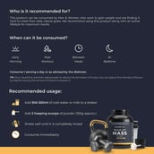 8 - Nutrabay Gold Bulk Up Mass Gainer,  6.6 lb  Chocolate 