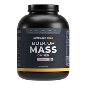 2 - Nutrabay Gold Bulk Up Mass Gainer,  6.6 lb  Strawberry 