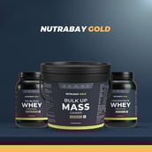 1 - Nutrabay Gold Bulk Up Mass Gainer,  11 lb  Chocolate 