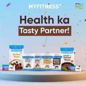 Myfitness Orange Peanut Butter, 510 g Crunchy