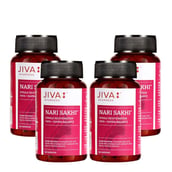 1 - Jiva Ayurveda Nari Sakhi,  60 capsules  Unflavoured (Pack of 4) 