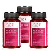 1 - Jiva Ayurveda Nari Sakhi,  60 capsules  Unflavoured (Pack of 3) 