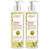 1 - Jiva Ayurveda Heena Shampoo,  200 ml  Deep Cleansing (Pack of 2) 