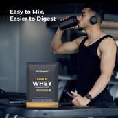 6 - Nutrabay Gold Concentrate Whey Protein,  0.07 lb  Rich Chocolate Creme 