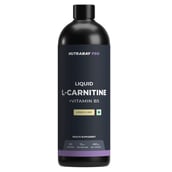 2 - Nutrabay Pro Liquid L-Carnitine + Vitamin B5, 450 ml Lemon Lime