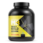 8 - MuscleBlaze Whey Gold Protein, 4.4 lb Strawberry Shake