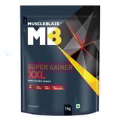 1 - MuscleBlaze Super Gainer XXL,  2.2 lb  Chocolate 