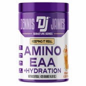 1 - Dennis James Signature Series Amino EAA+ Hydration,  Peach Iced Tea  0.92 lb  30 Servings 