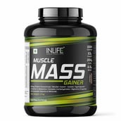 3 - INLIFE Muscle Mass Gainer Protein Powder with Whey Protein, 6.6 lb Chocolate