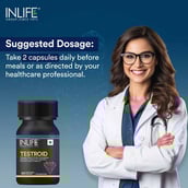 6 - INLIFE Testroid,  60 capsules  Unflavored 