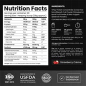 5 - Athlab Instant Whey,  2.2 lb  Strawberry Creme 