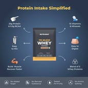 2 - Nutrabay Gold Tri-Blend Whey Protein,  0.07 lb  Double Chocolate 