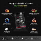 2 - Athlab Instant Whey,  1.1 lb  Dark Chocolate 