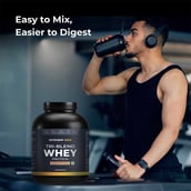 3 - Nutrabay Gold Tri-Blend Whey Protein,  4.4 lb  Double Chocolate 