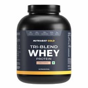 1 - Nutrabay Gold Tri-Blend Whey Protein,  4.4 lb  Cold Coffee 