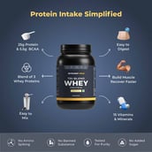 2 - Nutrabay Gold Tri-Blend Whey Protein, 2.2 lb Malai Kulfi