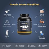 2 - Nutrabay Gold Tri-Blend Whey Protein,  4.4 lb  Cold Coffee 
