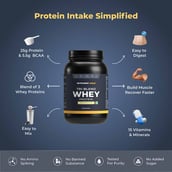 5 - Nutrabay Gold Tri-Blend Whey Protein,  2.2 lb  Kesar Badam Pista 