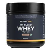 1 - Nutrabay Gold Tri-Blend Whey Protein,  1.1 lb  Cafe Mocha 