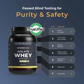 8 - Nutrabay Gold Isolate Whey Protein, 2.2 lb Malai Kulfi