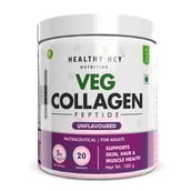 1 - HealthyHey Nutrition Veg Collagen Peptide,  100 g  Unflavoured 