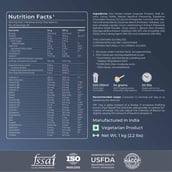 5 - Nutrabay Wellness Vegan Plant Protein + Superfoods,  2.2 lb  Rich Chocolate 