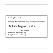 supplement - Myvitamins Green Tea Extract,  90 capsules  Unflavoured 