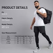 6 - MuscleBlaze Patterned Dry-Fit Active Tee Half Sleeve,  Polar White  Medium