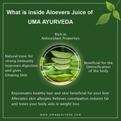 7 - Uma Ayurveda Aloevera Juice,  1 L  Unflavoured 