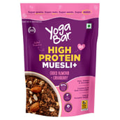 1 - Yogabar 21g Protein Muesli,  850 g  Choco Almond + Cranberry 