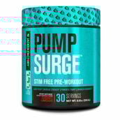 1 - Jacked Factory Pump Surge Stim Free Pre-Workout,  0.55 lb  Cherry Limeade 