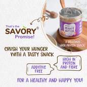 4 - Savory Peanut Butter,  400 g  Creamy 