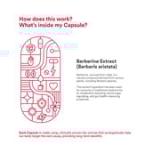 4 - Origins Nutra Berberine 500mg,  28 capsules 