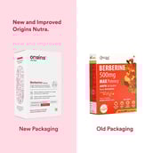 8 - Origins Nutra Berberine 500mg (Pack of 2),  28 capsules 