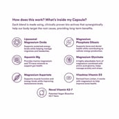 5 - Origins Nutra Magnesium + D3 + K2 for Men,  Unflavoured  56 capsules 