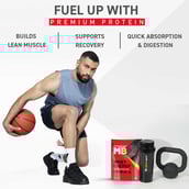 4 - MuscleBlaze Whey Energy with Digezyme, 2.2 lb Mango Cream