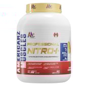1 - Americanz Muscles Professional Nitro+,  4 lb  Mango Ice Cream 