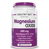 1 - HealthyHey Nutrition Magnesium Oxide, Unflavoured 60 veggie capsule(s)