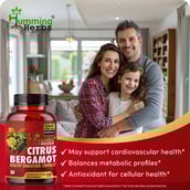 3 - Humming Herbs Citrus Bergamot,  120 capsules 